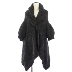 ステラマッカートニー STELLA McCARTNEY ニットジャケット コート 七分袖 38 黒 ブラック グレー /TK ■ECE003のサムネイル