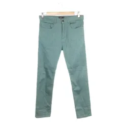 アニエスベーオム Agnes b. homme パンツ スリム ストレッチ 30 青緑 グリーン /AH22 ■GY99のサムネイル
