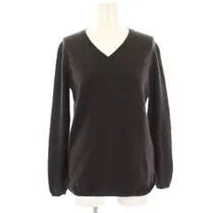Sマックスマーラ 'S Max Mara ニット カットソー 薄手 ウール カシミヤ 長袖 S 茶 ブラウン 936602330750 /HNのサムネイル