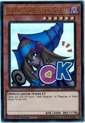 遊戯王/英語版/北米版/スタンプ/ブラック・マジシャン・ガール/Dark Magician Girl/ウルトラ/1st Edition/レアリティ・コレクション5/RA05-EN084