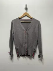 レディース Vネック カーディガン ニット F