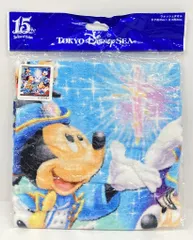 東京ディズニシー ウォッシュタオル TDS15周年 The Year of Wishes Crystal Wishes Journey 15周年