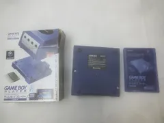  ゲーム ゲームキューブ アクセサリ-・周辺機器 DOL-017 ゲームボーイプレーヤー バイオレット 箱付き 中古品