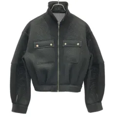 RIM.ARK リムアーク 26SS Sponge Fabric Bomber Blouson ジャケット 460JSL80-0781 ブラック Fのサムネイル