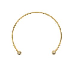 0607-48 イタリア製 ゴールド バングル ブレスレット アクセサリー 