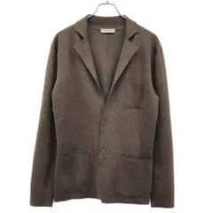 cruciani クルチアーニ カシミヤシルクニットジャケット  ブラウン 46のサムネイル