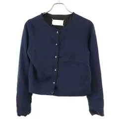 Maison Martin Margiela メゾン マルタン マルジェラ 1999AW ウールニットカーディガン  ブルー Sのサムネイル