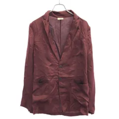 DRIES VAN NOTEN ドリスヴァンノッテン レーヨンキュプラ 2Bジャケット  レッド 46のサムネイル