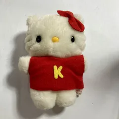 ★ Hello Kitty ハローキティ レトロ ぬいぐるみ EIKOH  約15cm 現状品