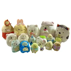 ★ すみっコぐらし グッズ 大量 まとめ商品 ぬいぐるみ マスコット とかげ ねこ しろくま ぺんぎん とんかつ など 現状品 4kg