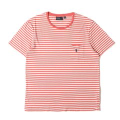 DoubleRL ストライプド ジャージー クルーネック Tシャツ - メルカリ