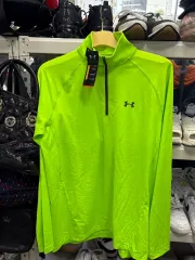 UNDER ARMOUR アンダーアーマー 蛍光 ライム 色 カラー 長袖Tシャツ M