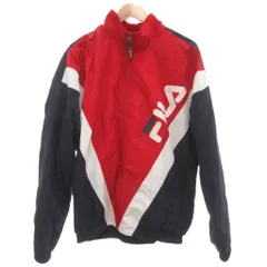 フィラ FILA ジャケット 上着 L マルチカラー 長袖 スタンドカラー 切り替えデザイン ECF001 /SC ■ECF001
