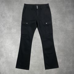 A19642 美品 カミカゼアタック ベイカーポケットカーゴパンツ 黒W30