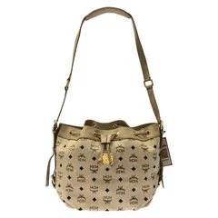 【中古】MCM バケットショルダーバッグ ベージュ[19][240019528474]のサムネイル