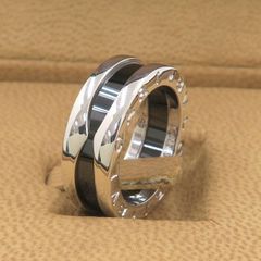 未使用に近い 約23.5号 ブルガリ B-zero1 リング セーブザチルドレン