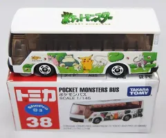 【中古】トミカ 1/145 ポケモンバス(ホワイト/赤箱/タカラトミー/ベトナム製) 「トミカ No.38」のサムネイル