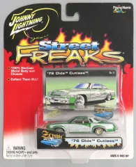 【中古】ミニカー 1/64 ’76 Olds Cutlass(ホワイト×グリーン) 「Street FREAKS」 [375-08]