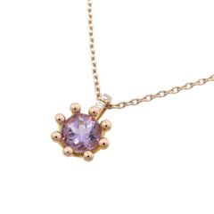 天然パパラチアサファイア ネックレス（鑑別書とおまけ付） 0.23ct 