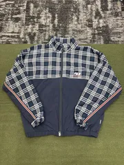 FILA monkey time チェック柄 トラックジャケット Mサイズ 送料無料♪のサムネイル