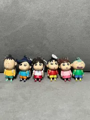 クレヨンしんちゃん 本 キーホルダー フィギュア フルセット