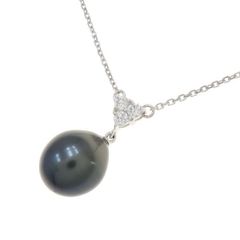 TIFFANY&Co. 黒蝶パールネックレスAu750 （18金）40cm 新品 - メルカリ