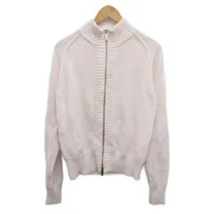 ジョセフオム JOSEPH HOMME セーター ニット ジップアップ ダブルジップ ピンク 1 約Sのサムネイル