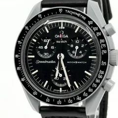 OMEGA オメガ オメガ×スウォッチ スピードマスター ミッション トゥ ムーンシャイン ゴールド SO33M100-105 グレー QZ メンズ 腕時計 稼働品のサムネイル