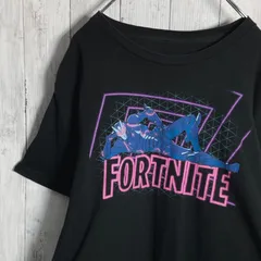 【入手困難】00s 古着 Fortnite フォートナイト ブラック 半袖Tシャツ #us