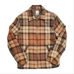 ZARA チェックパターン スイングトップ ジャケット