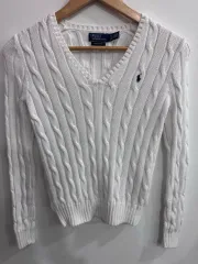 ポロラルフローレン ピマコットン ケーブルニット