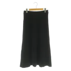 ドゥーズィエムクラス DEUXIEME CLASSE エブリデイアイライク EVERYDAY I LIKE Jersey Flare スカート ロング イージー ストレッチ ブラック /MY ■OS