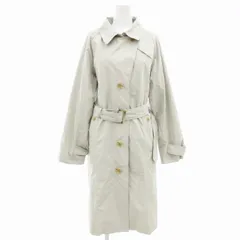 スキャパ SCAPA トレンチコート ロング ベルト付 38 グレー /GV ■Fのサムネイル
