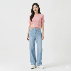 ザラ ピンク ニット