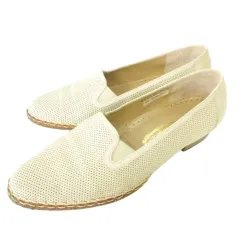 GINZA YOSHINOYA ギンザ ヨシノヤ パンプス 無地 23.5cm ベージュ ■YHS5