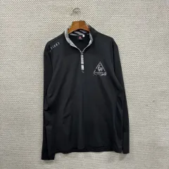 ルコックスポルティフ ゴルフ ハーフジップ 長袖Tシャツ L M16667
