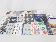  中古品 Snow Man 向井康二 グループグッズ 他 クリアファイル パンフレット うちわ 湯呑み 等 グッズセット