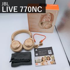 JBL LIVE 770 NC サンドストーン ワイヤレスヘッドホン - メルカリ