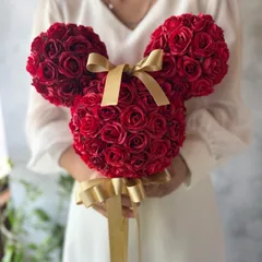 ステッキブーケ☆赤