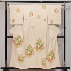 ゆりのはな 本振袖 総絞り 友禅加工 花柄 正絹 振袖単品 E504 - メルカリ