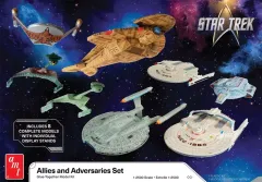 【新品】プラモデル 1/2500 スタートレック ミニスケール宇宙船 8艦セット [AMT1443]のサムネイル
