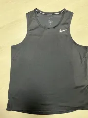 ナイキ ドライフィット ブラック ランニング タンクトップ