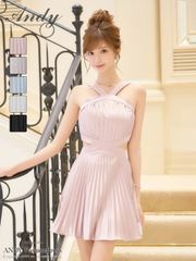 新品未使用 Andy サテンプリーツドレス - メルカリ