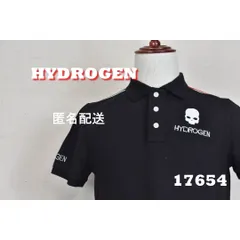 ハイドロゲン ポロシャツ 黒 17654 HYDROGEN 80 00 501のサムネイル