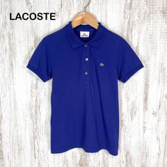 LACOSTE ラコステ ポロシャツ レディース 34 ネイビー - メルカリ