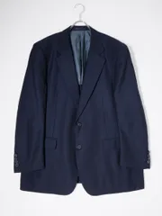 BURBERRY LONDONバーバリー ロンドン 大きいサイズ 羊毛サマーウール 2Bテーラードジャケット【XL程度(01E-X2-S268-02)】【MJKA78550】のサムネイル