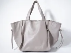 J&M DAVIDSONジェイアンドエムデヴィッドソン 2020SS  BELLE WITH STUDS S PALE GREY(スタッズ レザートートバッグ)【S】【LBGA70158】