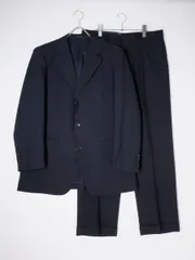 BURBERRY LONDONバーバリー ロンドン 日本製 高級羊毛ウール セットアップスーツ ジャケットパンツ【100-90-180 AB7】【MSTA77420】