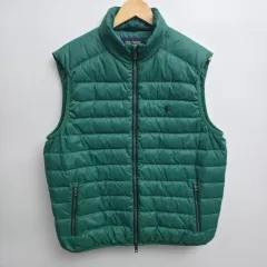 L ポロ ラルフローレン ゴルフ グリーン 軽量 ダウン ベスト