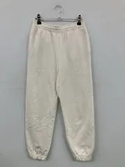 UNIQLO ユニクロ スウェットパンツ S ホワイト 無地 スタンダード ハイウエスト ウエストゴム・紐